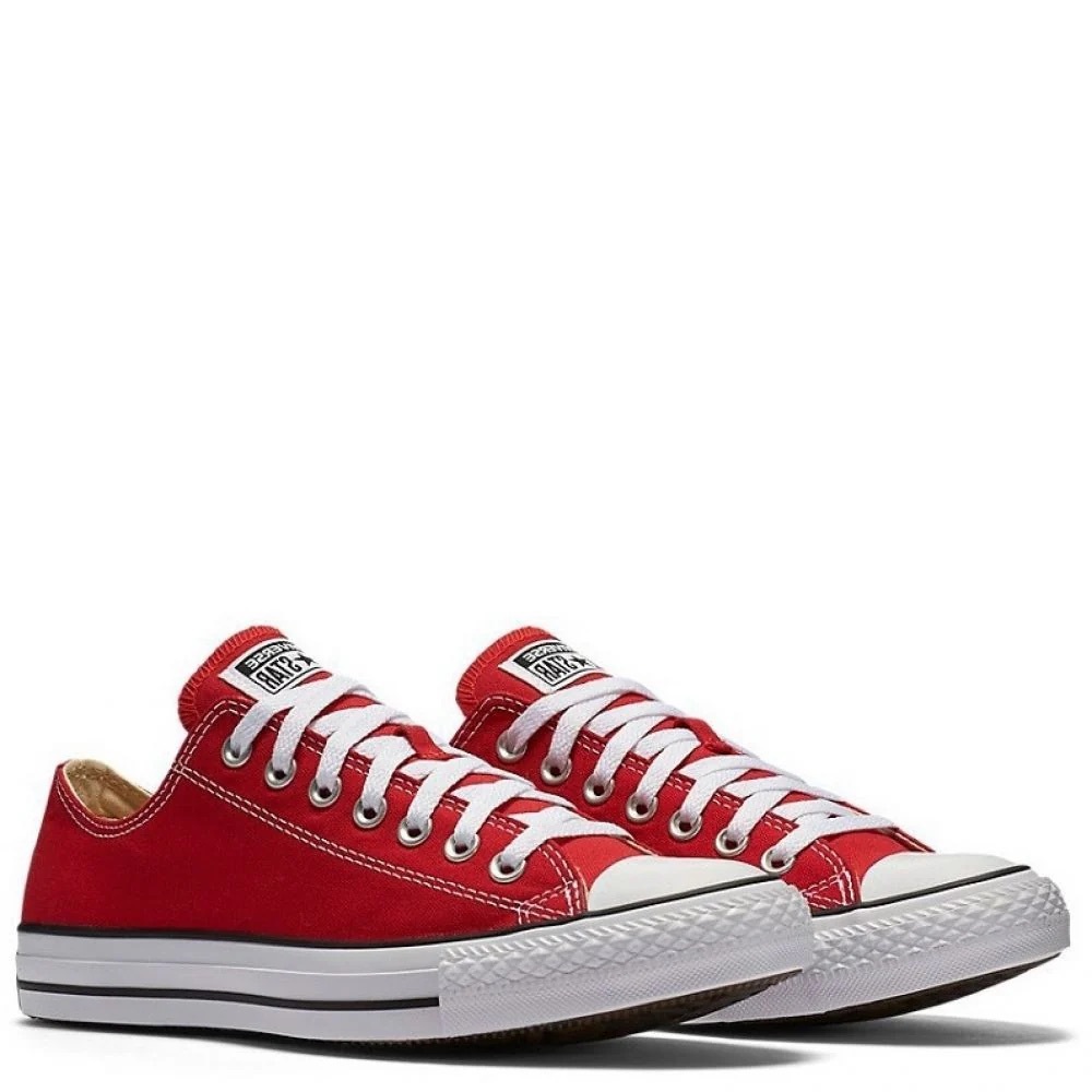 Mens Red low top converse